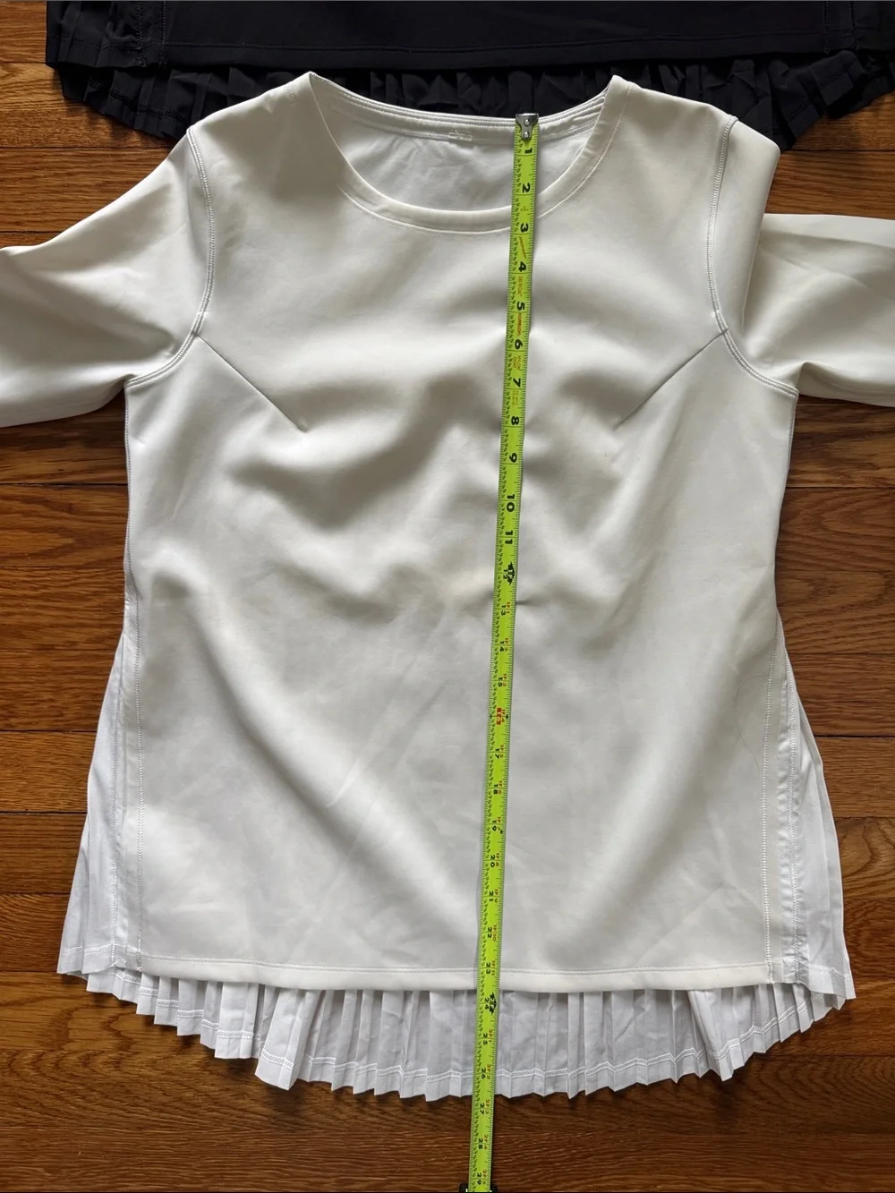 Lululemon Athletica Long Sleeve Pleated Back Swing Top - One Black & One White